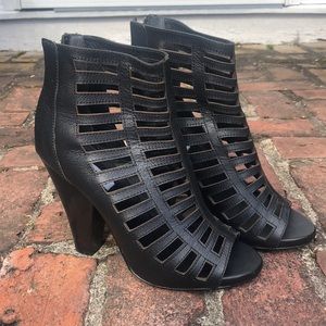 Steve Madden Black Leather Boots